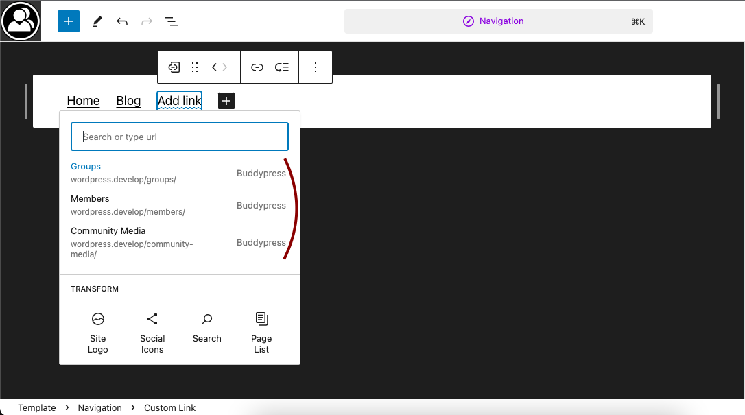 Site Editor